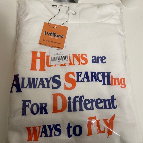 Haikyuu !! TO THE TOP x Wego Karasuno hoodie - Picture 2 of 4